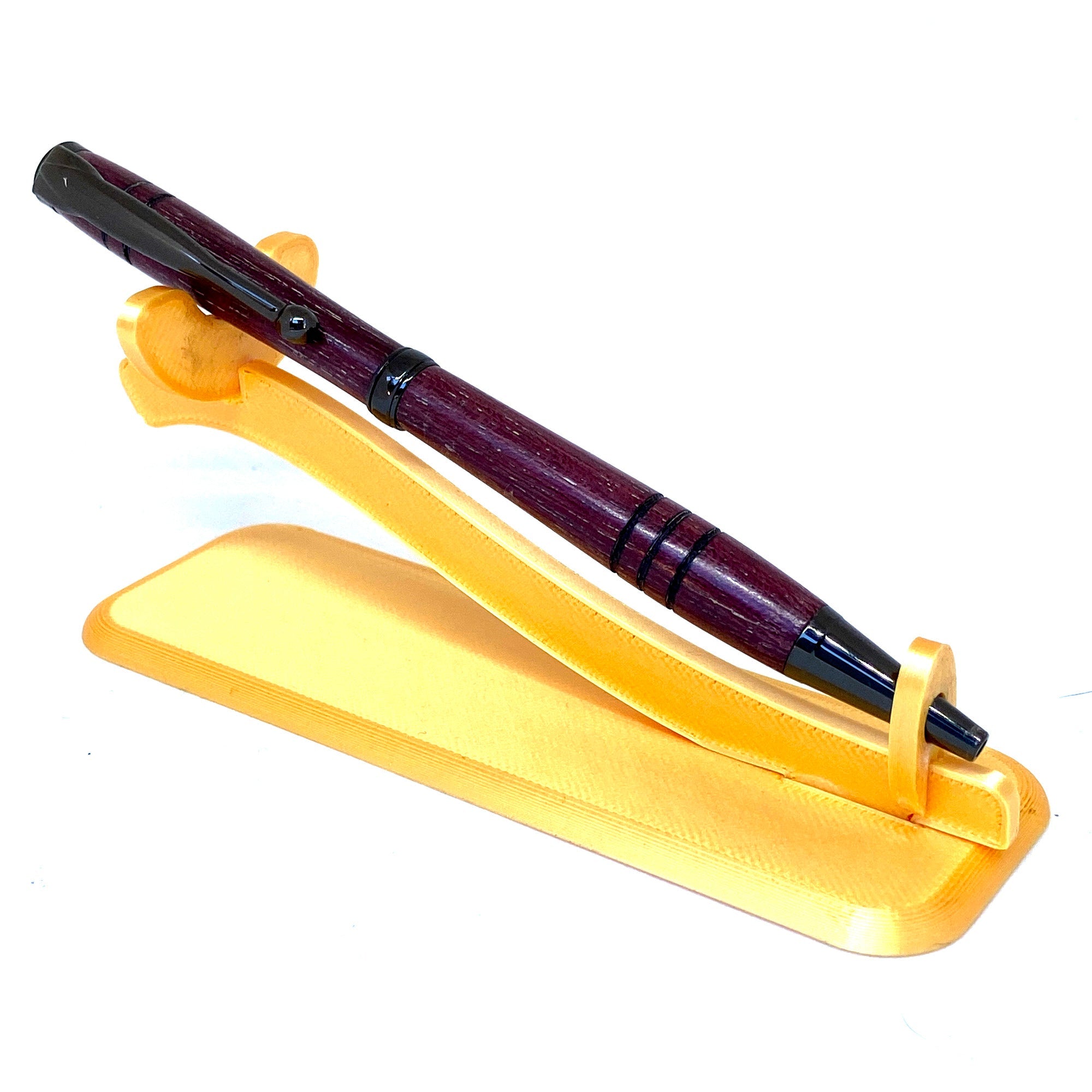 Stylo artisanal en bois d'amarante, fait main