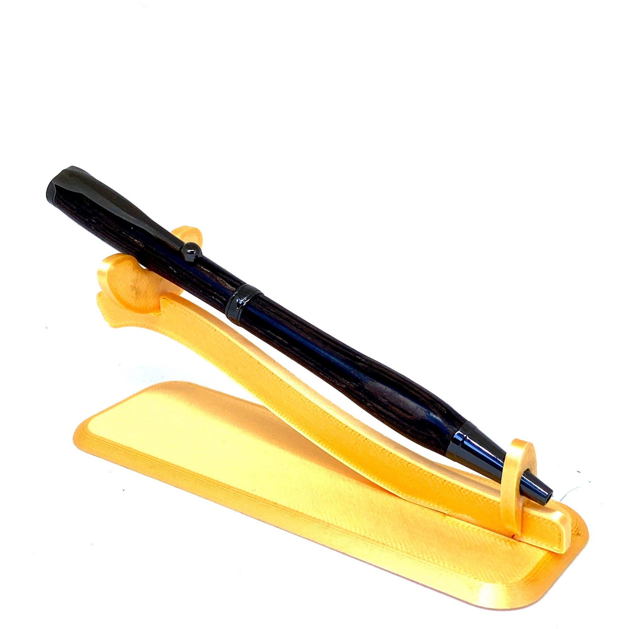 Stylo à bille en bois de Wengué – Fait main et rechargeable